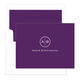 Circle Initials Folded Note Cards Image 15 of 19